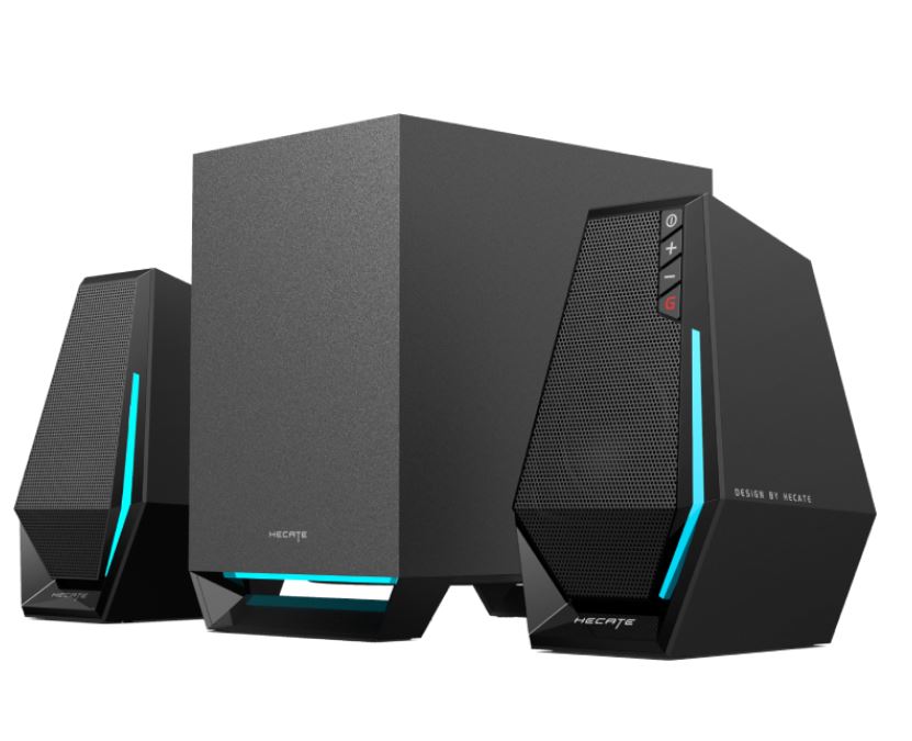 Edifier G1500 MAX 2.1 Wireless Gaming Speakers - 2.5' full range speaker driver unit and equipped with a 4' subwoofer for optimum bass Edifier G1500 MAX 2.1 Wireless Gaming Speakers - 2.5' full range speaker driver unit and equipped with a 4' subwoofer for optimum bass